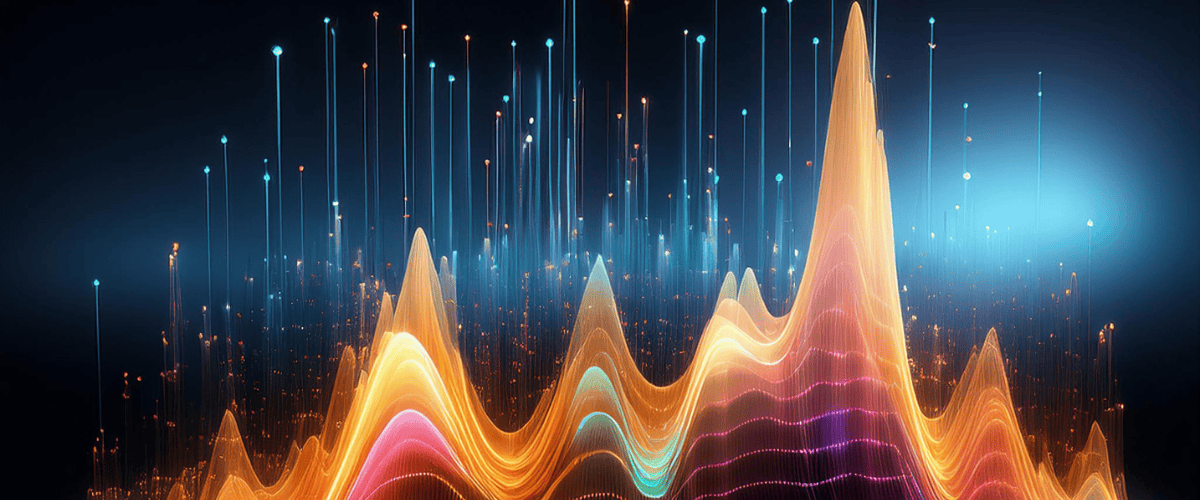 Abstract Vibrations: The Energy of Sound and Healing Abstract visual representation of vibrations, symbolizing the therapeutic energy of the Bioharmonic VIBE Bed at Shakti Creative Wellness Center.